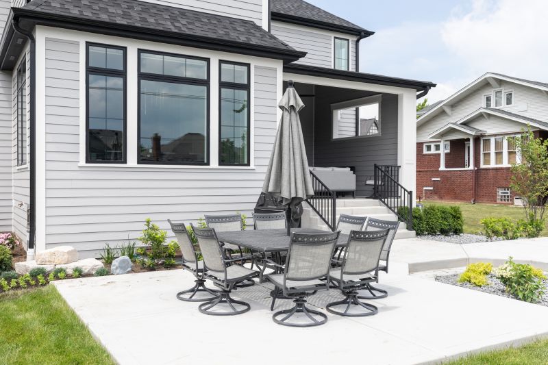 Cement Patio Installation in Denton, TX