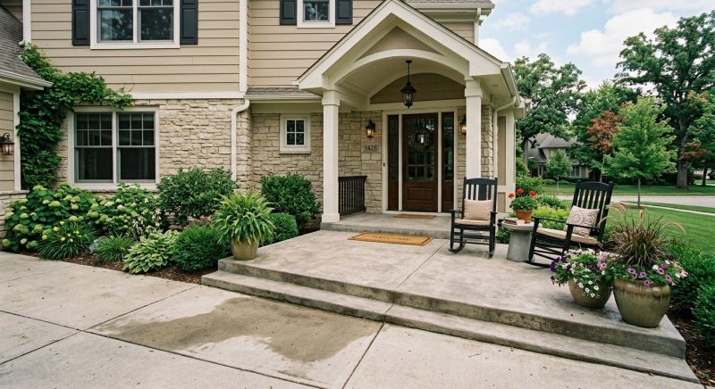 Cement Patio Installation in Denton, TX