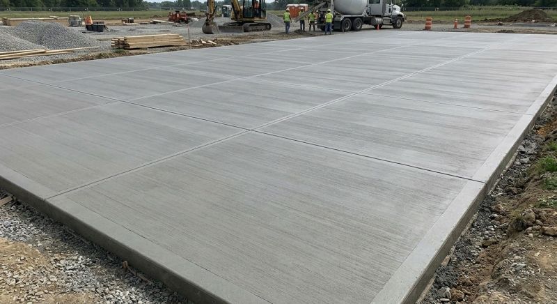 Commercial Slab Construction in Aubrey, TX