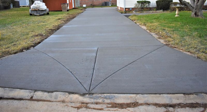 Concrete Driveway Enlargement in Denton, TX