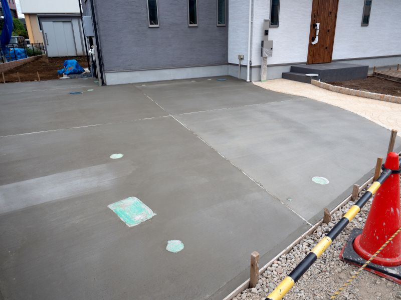 Concrete Driveway Enlargement in Denton, TX