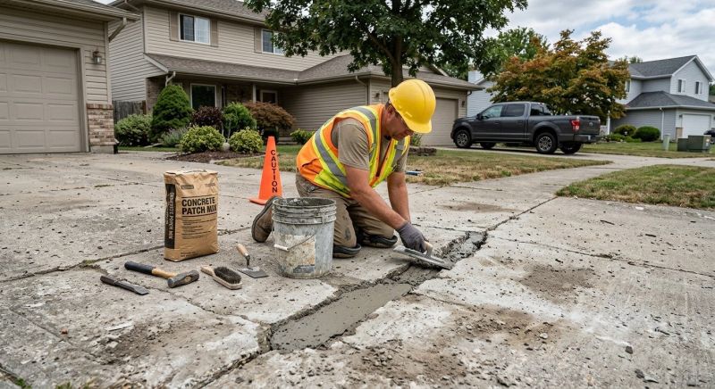 Concrete Driveway Replacement in Flower Mound, TX