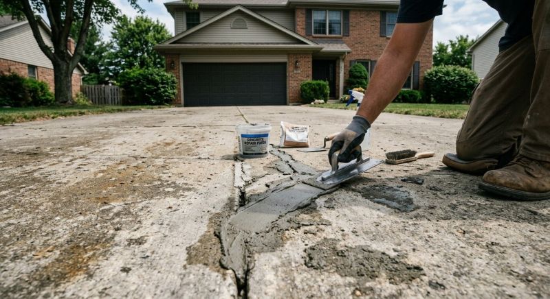 Concrete Driveway Replacement in Lake Dallas, TX