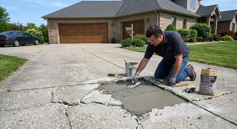 Concrete Driveway Replacement in Prosper, TX