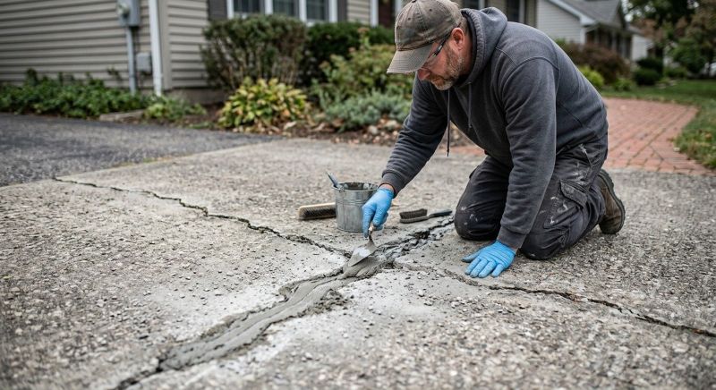 Concrete Driveway Replacement in Roanoke, TX