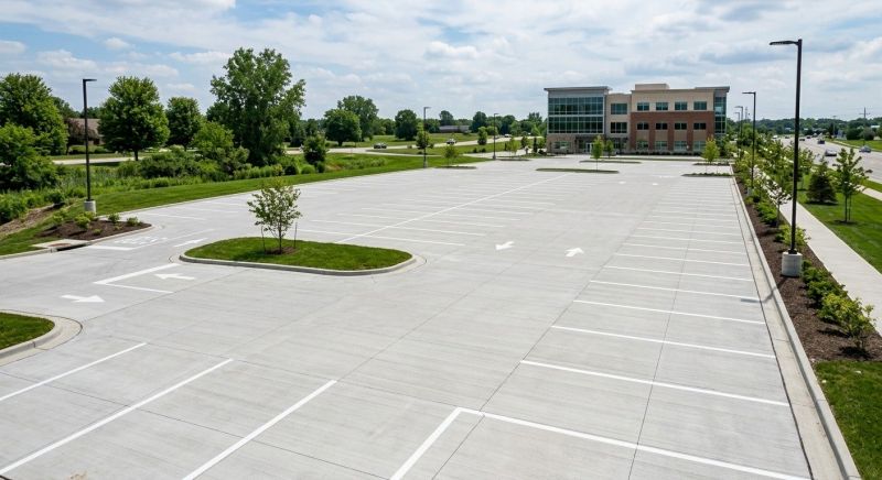 Concrete Parking Installation in Frisco, TX
