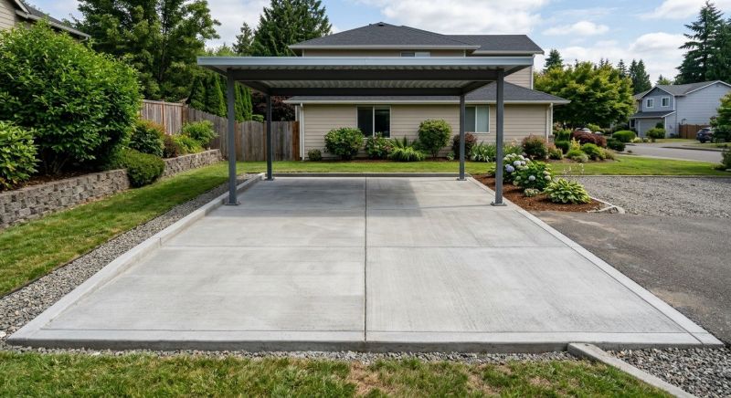 Concrete Parking Installation in Lake Dallas, TX