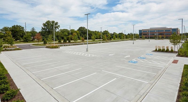 Concrete Parking Lot Paving in Carrollton, TX