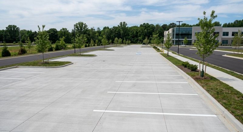 Concrete Parking Lot Paving in Frisco, TX