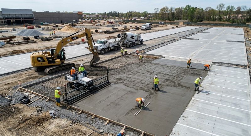 Concrete Parking Lot Paving in Keller, TX