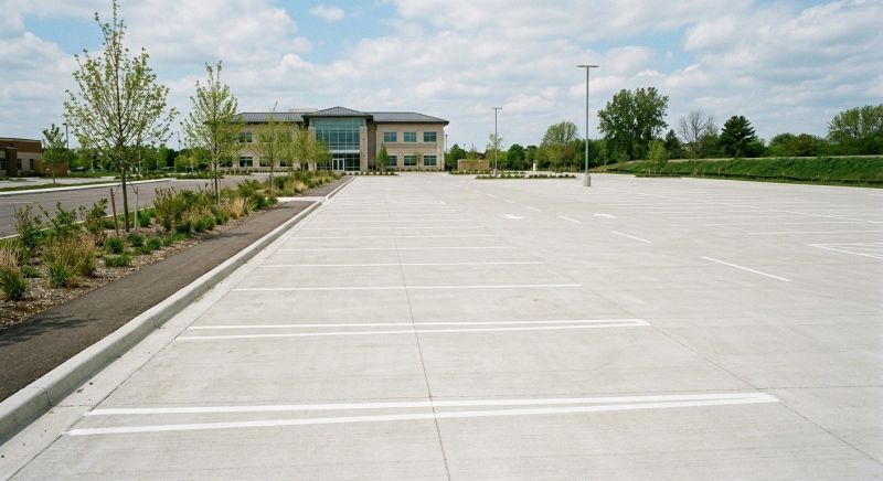 Concrete Parking Lot Paving in Lewisville, TX