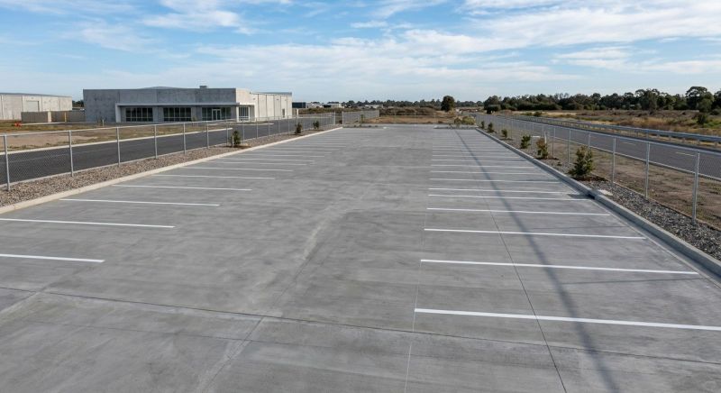 Concrete Parking Lot Paving in Little Elm, TX