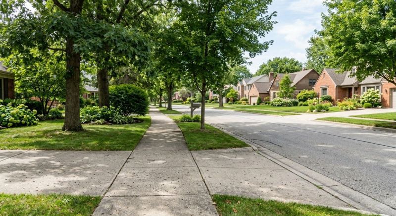 Concrete Path Installation in Denton, TX