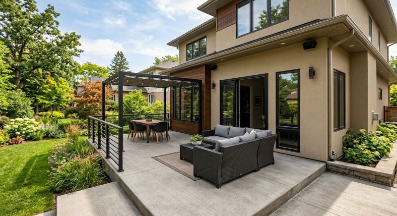 Concrete Patio Installation in Frisco, TX