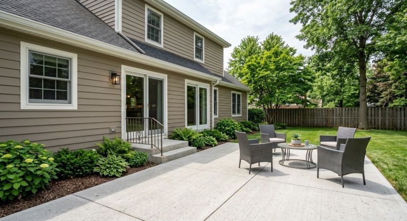 Concrete Patio Installation in Keller, TX