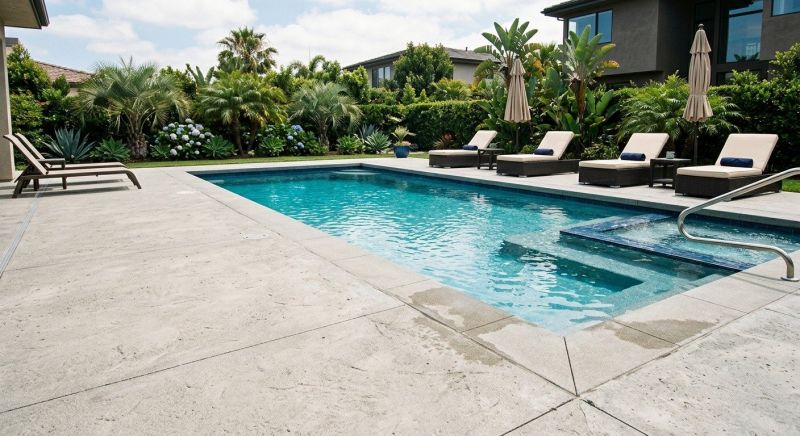 Concrete Pool Deck Installation in Denton, TX