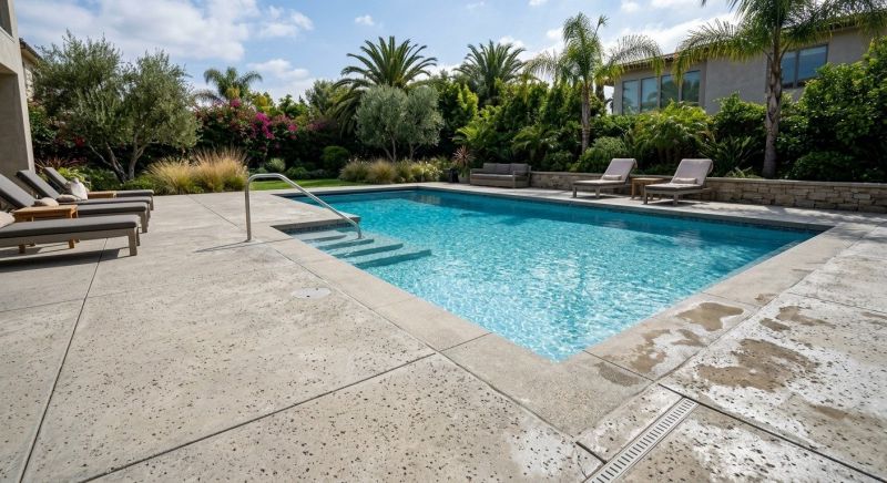 Concrete Pool Deck Installation in Denton, TX