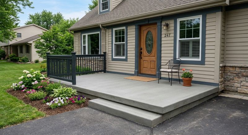 Concrete Ramp Installation in Aubrey, TX