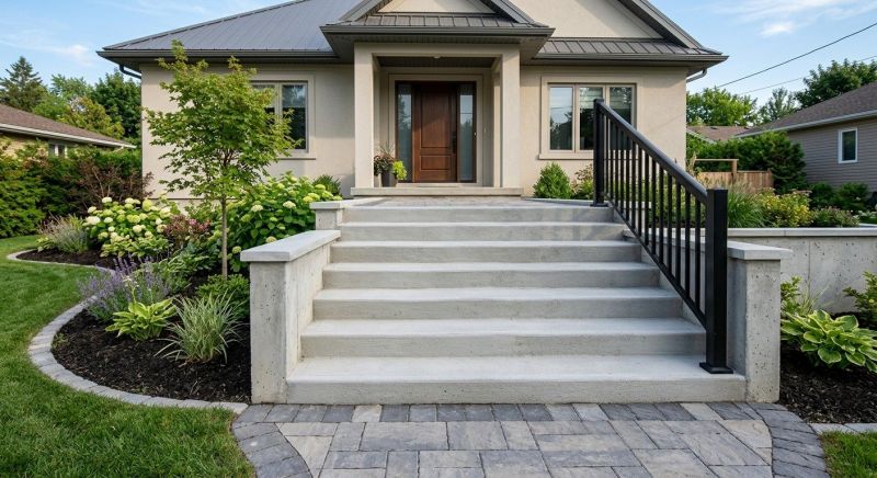 Concrete Stairs Construction in Aubrey, TX