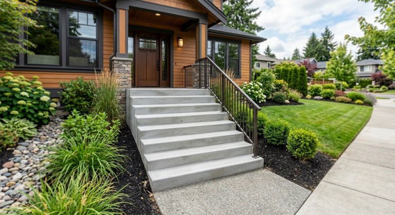 Concrete Stairs Construction in Sanger, TX