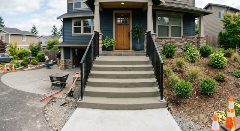 Concrete Steps Replacement in Celina, TX