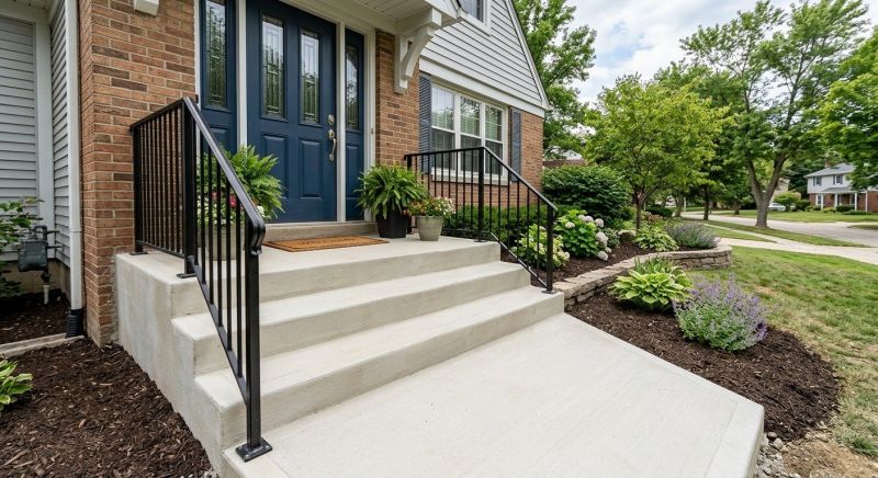 Concrete Steps Replacement in The Colony, TX