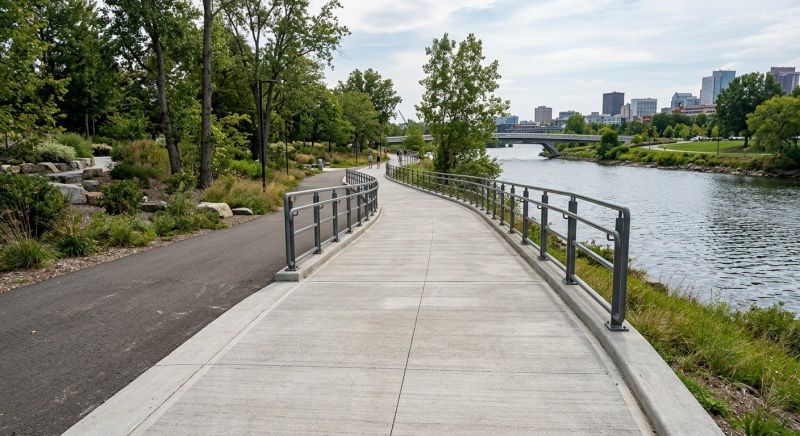 Concrete Walkway Installation in Frisco, TX