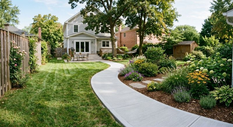 Concrete Walkway Installation in The Colony, TX