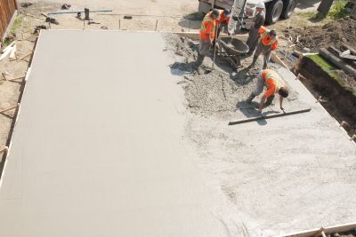 Driveway Slab Installation in Aubrey, TX