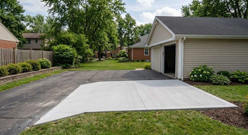 Driveway Slab Installation in Denton County, TX