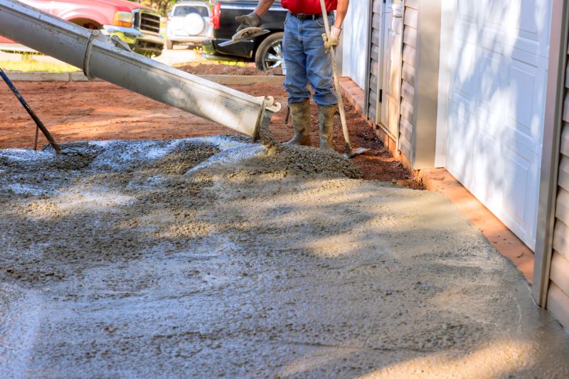 Driveway Slab Installation in Frisco, TX