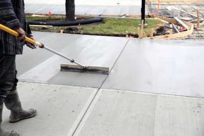 Driveway Slab Installation in Lewisville, TX