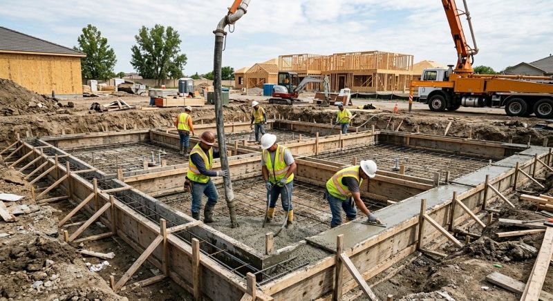 Home Foundation Installation in Denton, TX