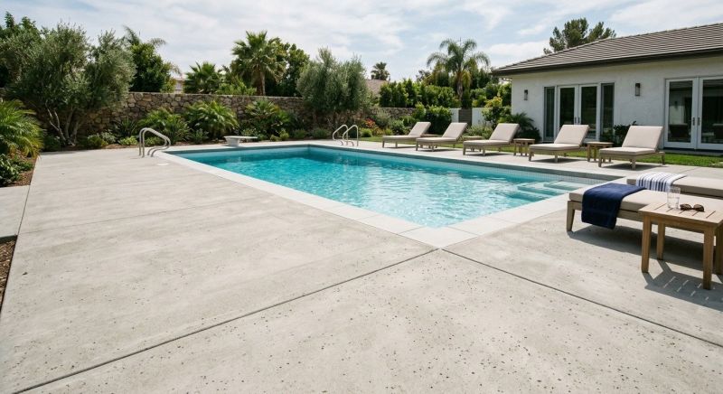 Pool Deck Pouring in Denton, TX