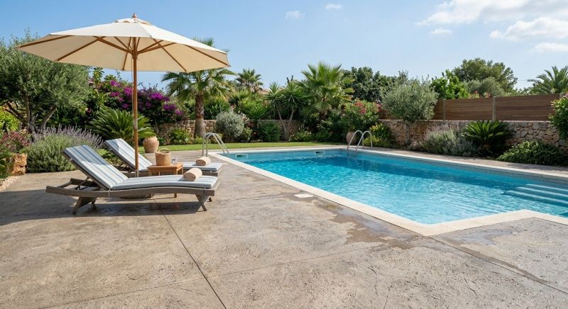 Pool Deck Pouring in Denton, TX