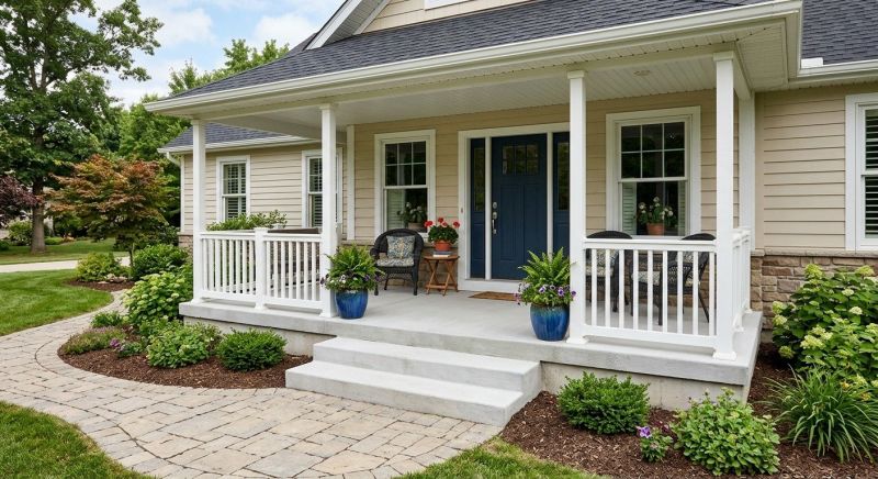 Porch Enlargement in Lake Dallas, TX