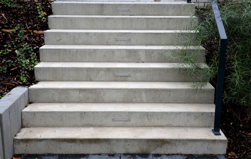 Poured Steps Installation in Argyle, TX