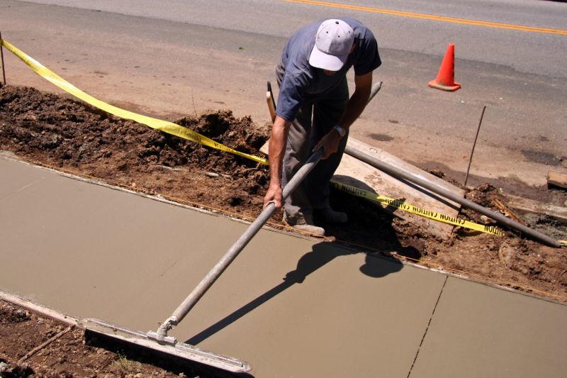 Sidewalk Construction in Lake Dallas, TX