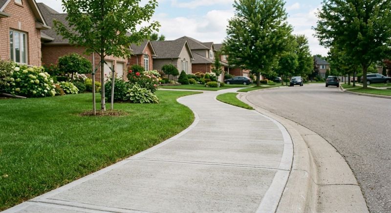 Sidewalk Paving in Prosper, TX