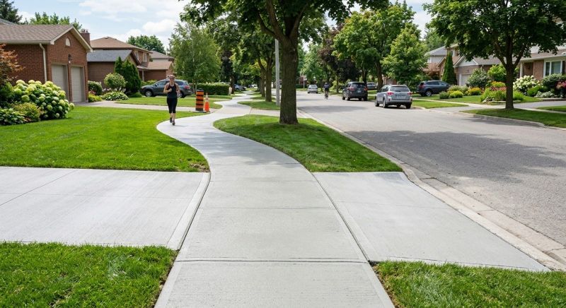 Sidewalk Paving in The Colony, TX