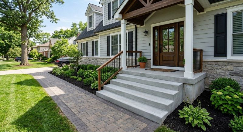 Veranda Pouring in Roanoke, TX